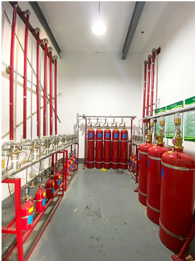 海湾气体灭火系统的安装与调试  