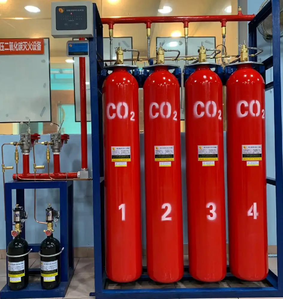 二氧化碳气体灭火系统
